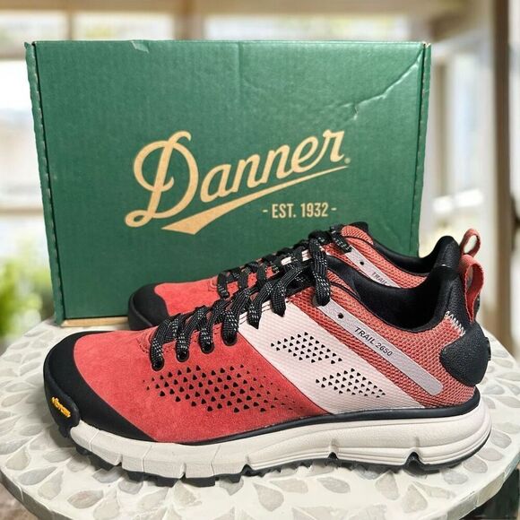 DANNER TRAIL 2650 3" HOT SAUCE WOMEN'S TERRAIN HIKING SHOES BOOTS - Picture 15 of 16